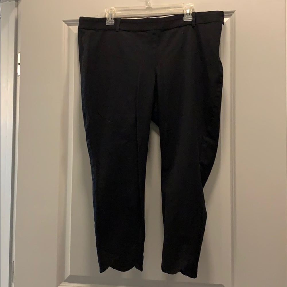 J Crew Scalloped Pants